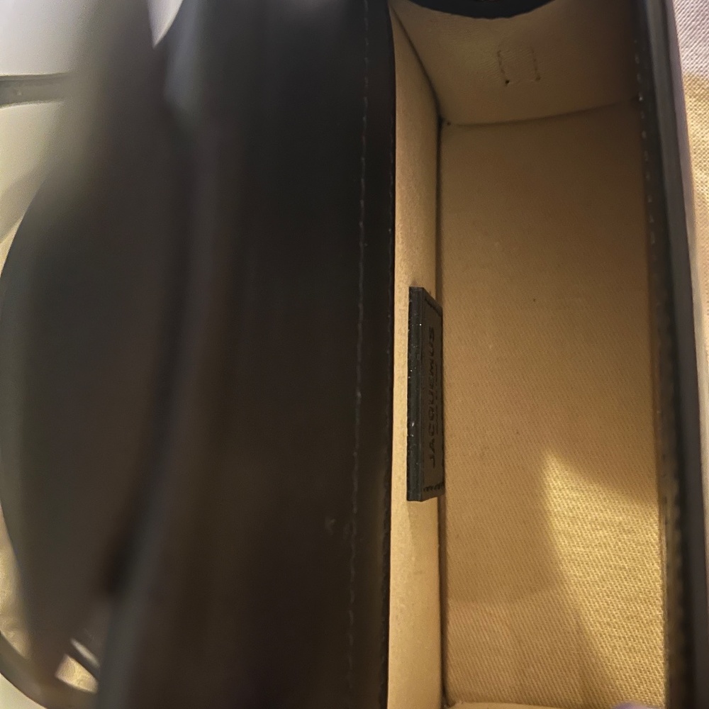 *SOLD* Jacquemus Le Bambino Black with Gold Hardware - Picture 6 of 7